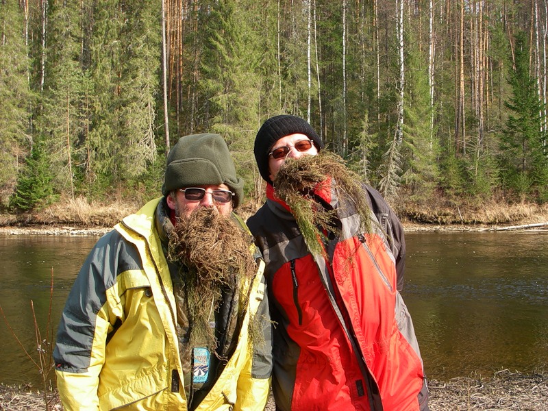 Бородатые туристы